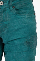 Serenede 'ETHOS'' Cargo Jeans Teal Fabric - BLVD