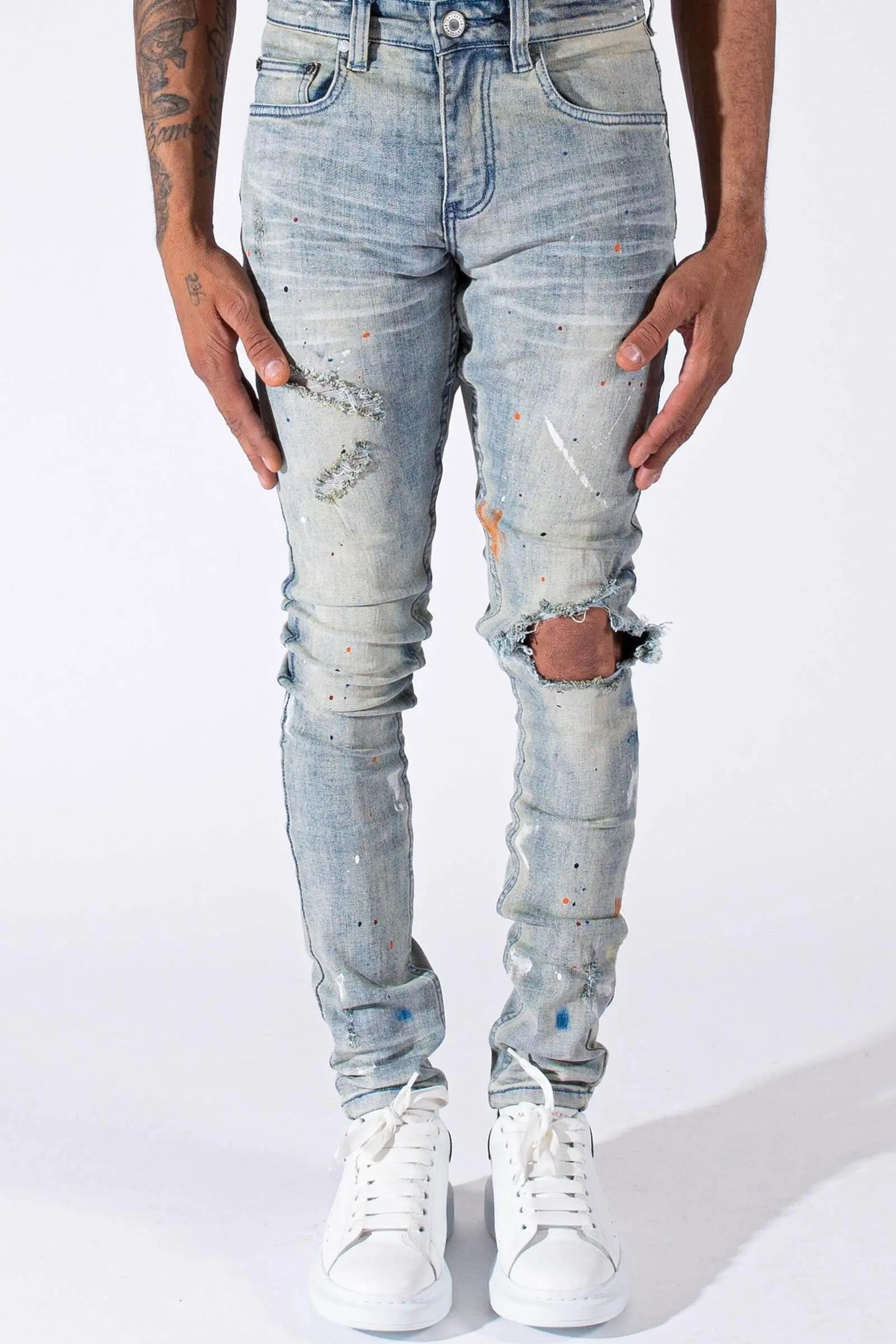 Serenede Jean Michel Jeans Earth Tone - BLVD