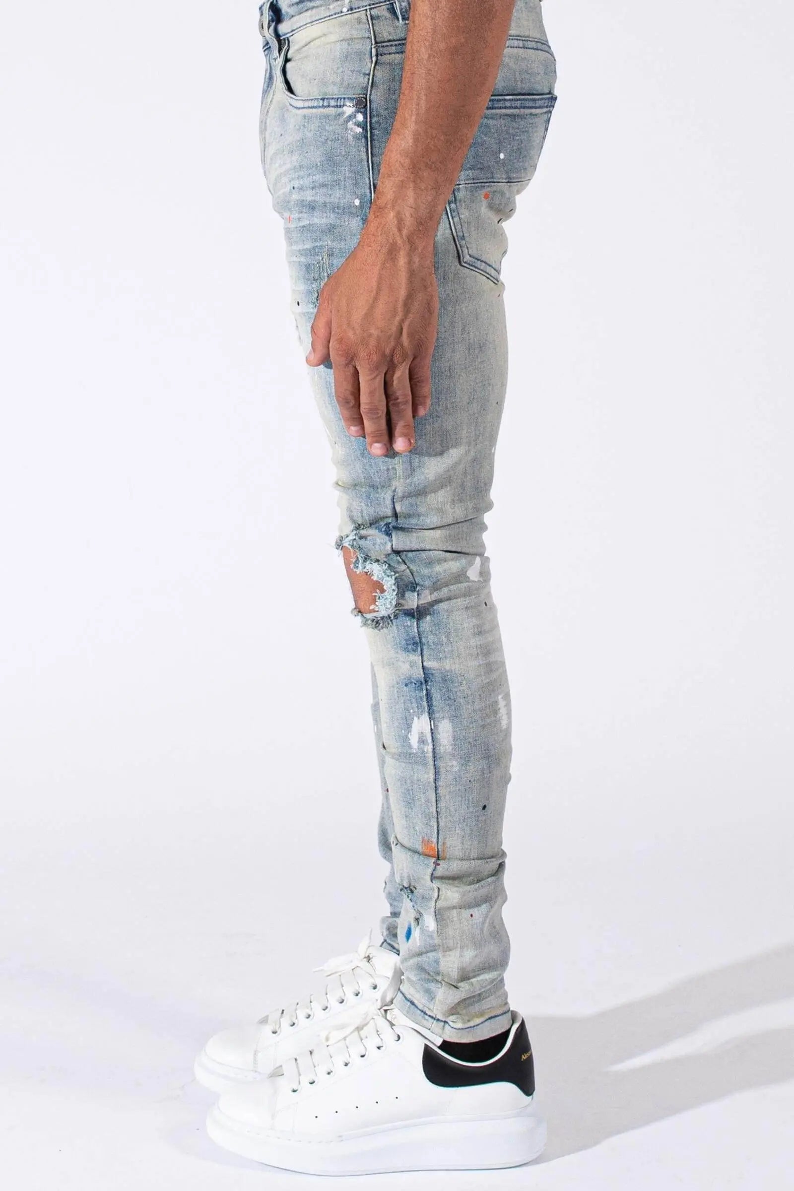 Serenede Jean Michel Jeans Earth Tone - BLVD