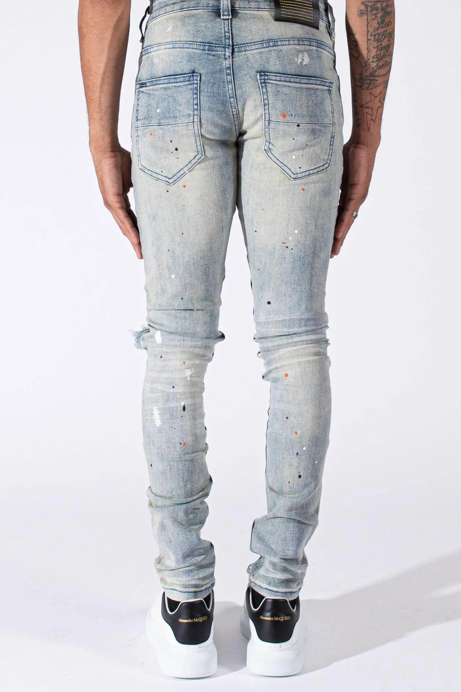 Serenede Jean Michel Jeans Earth Tone - BLVD