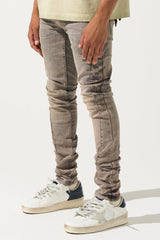 Serenede SANGROSE Jeans - Vintage Grey With Rose Pink Wash Serenede