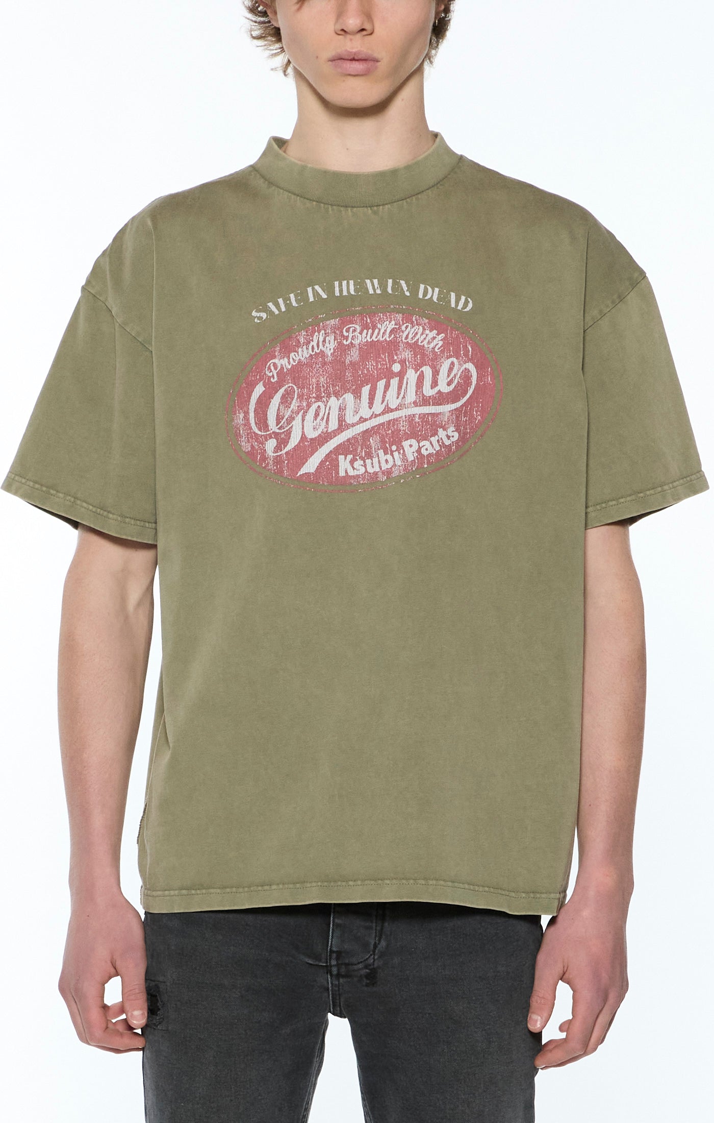 Ksubi - Spare Ekcess Tee - Militant Green KSUBI