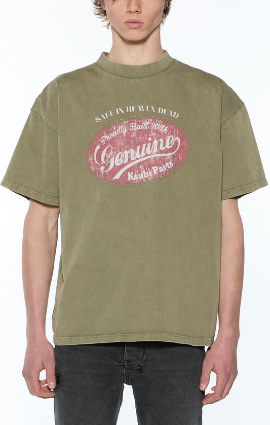 Ksubi - Spare Ekcess Tee - Militant Green