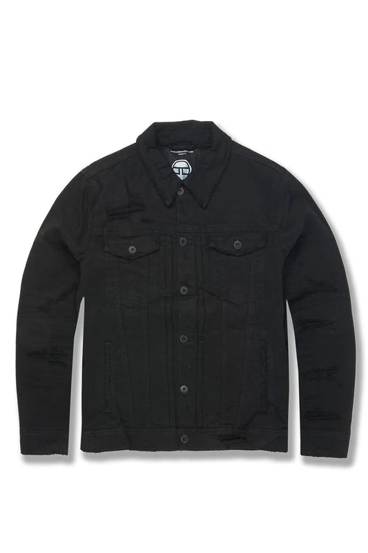 Jordan Craig - Tribeca Twill Trucker Jacket - Black
