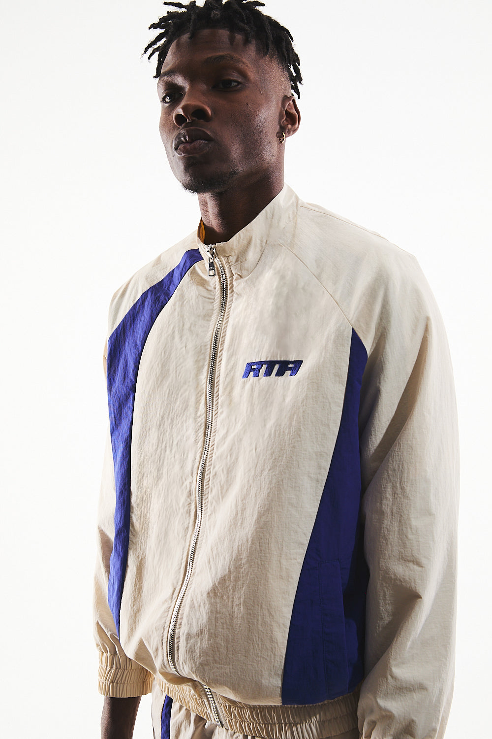 Rta - Danilo Track Jacket & Louis Short Set - Bone Blue Fusion RTA