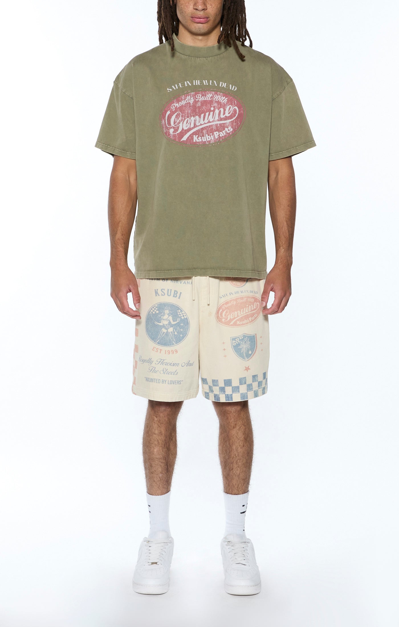 Ksubi - Spare Ekcess Tee - Militant Green