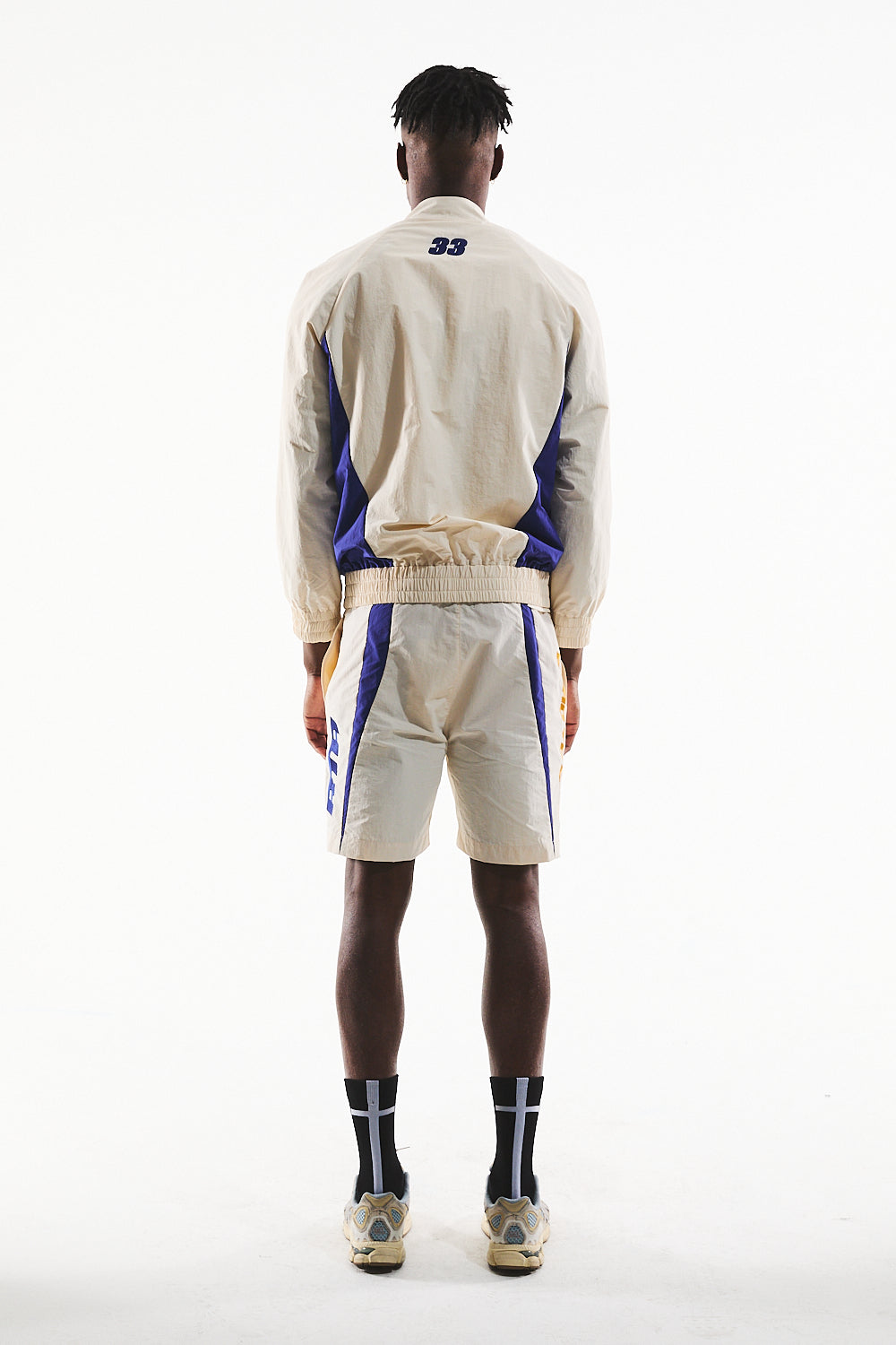 Rta - Danilo Track Jacket & Louis Short Set - Bone Blue Fusion RTA