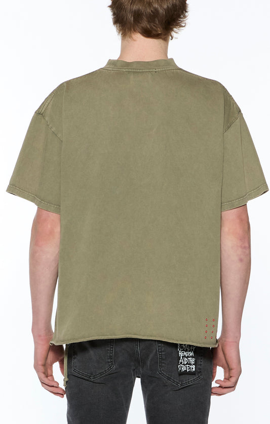 Ksubi - Spare Ekcess Tee - Militant Green