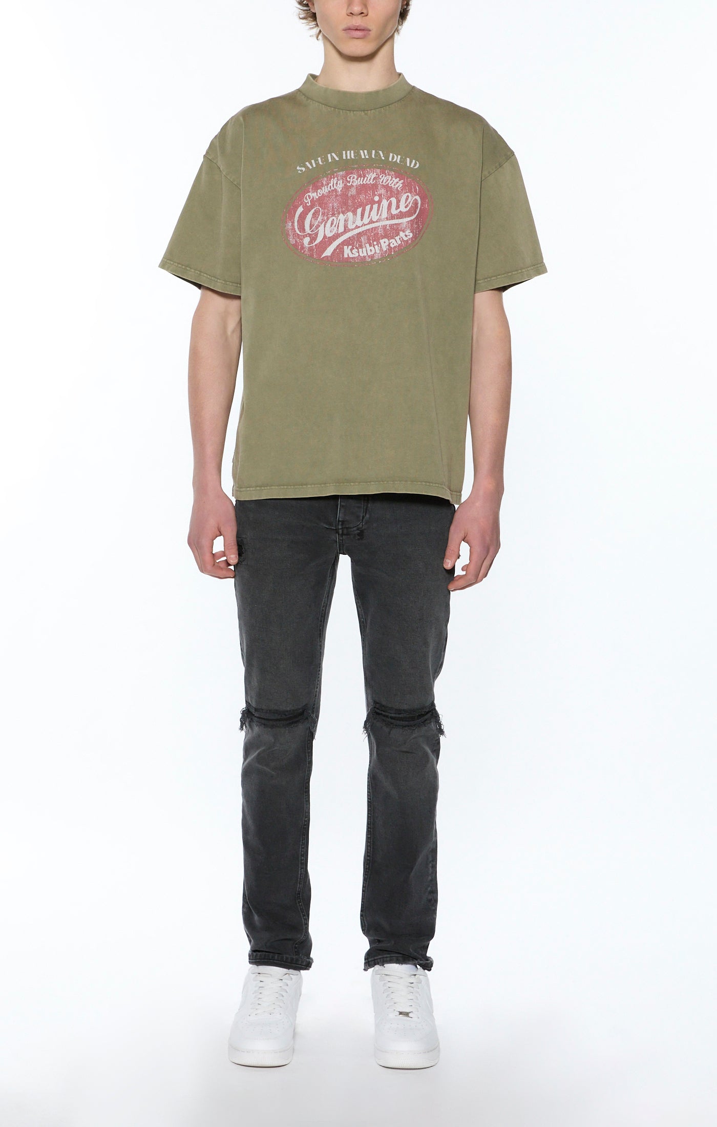 Ksubi - Spare Ekcess Tee - Militant Green KSUBI
