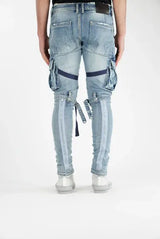 Valabasas Tactical Cargo Jeans "V39" Lt.wash - BLVD