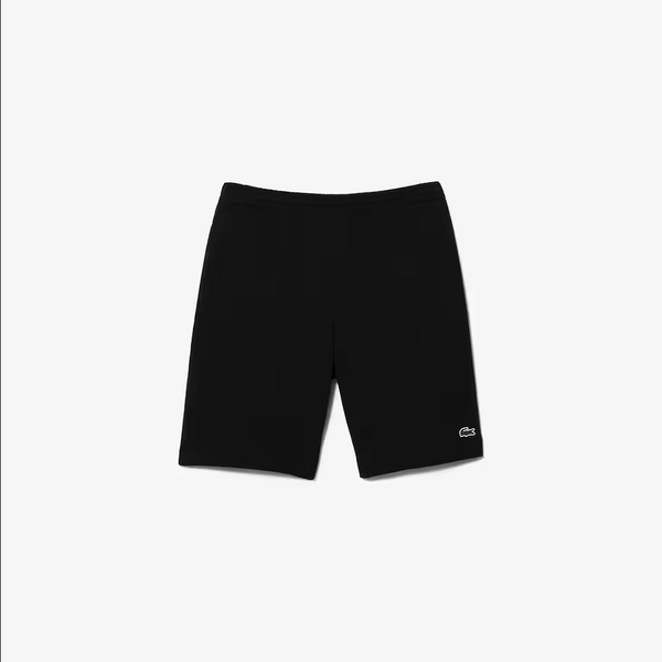 Lacoste Men's Organic Brushed Cotton Fleece Shorts - Black 031