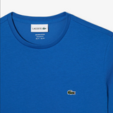 Men’s Lacoste Crewneck Pima Cotton Jersey T-shirt - Blue KXB