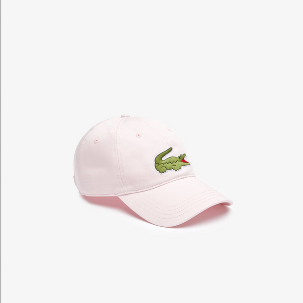 Men\'s Lacoste Unisex Adjustable Organic Cotton Twill Cap - Light Pink – BLVD | Baseball Caps