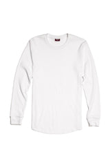 City Lab Fitted Thermal Shirt White Men crewneck by City Lab | BLVD