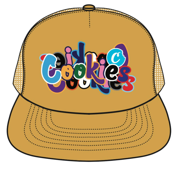 Cookies Infamous Mesh Trucker Hat Gold ONE SIZE HATS by COOKIES | BLVD