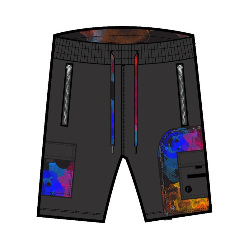 Cookies Lanai T-shirt & Short Set Black men shorts set by COOKIES | BLVD