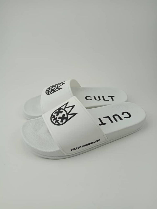 Cult Of Individuality Cult Slide In White MEN SLIDE by Cult Of Individuality | BLVD