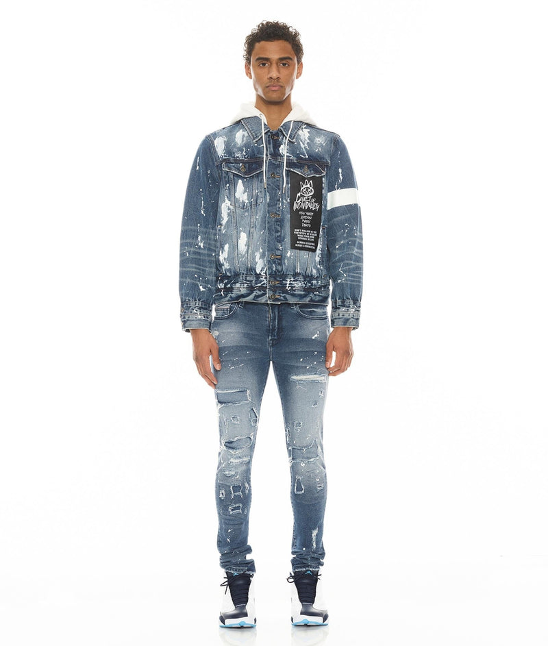 Cult Of Individuality Men's Super Skinny Jeans In Tape MEN JEANS by Cult Of Individuality | BLVD