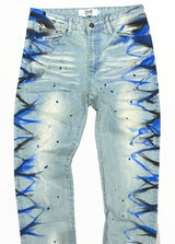 DNA Men Blue Thunder Jeans Vintage Blue - BLVD