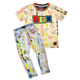 Elite Kids Tee & Jeans Set ( Bevery ) - BLVD