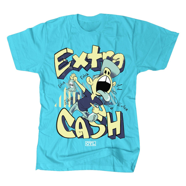 Extra Cash Tahiti Blue T-shirt Oyl126 - BLVD
