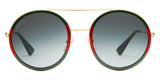 Gucci™ GG0061S 003 56 - Gold Sunglasses by Gucci | BLVD