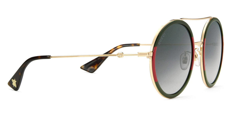 Gucci™ GG0061S 003 56 - Gold Sunglasses by Gucci | BLVD