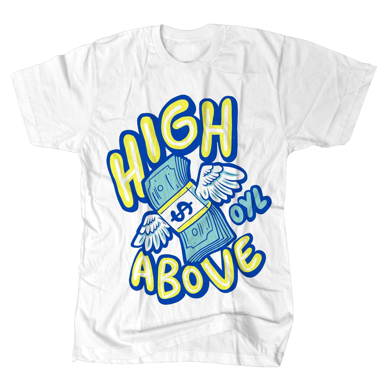High Above (OYL137) White T-shirt - BLVD