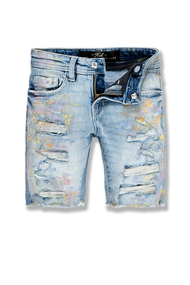 Jordan Craig Jeans Kids Vengeance Denim Shorts (Sunrise) - BLVD