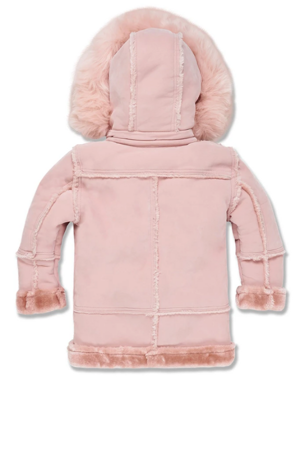Jordan Craig Kids Denali Shearling Jacket (Pink) 91540K 91540B kids jacket by Jordan Craig | BLVD