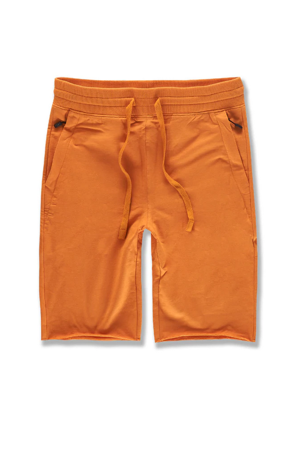 Jordan Craig Men French Terry Short 8350s - Orange Men Shorts by Jordan Craig | BLVD