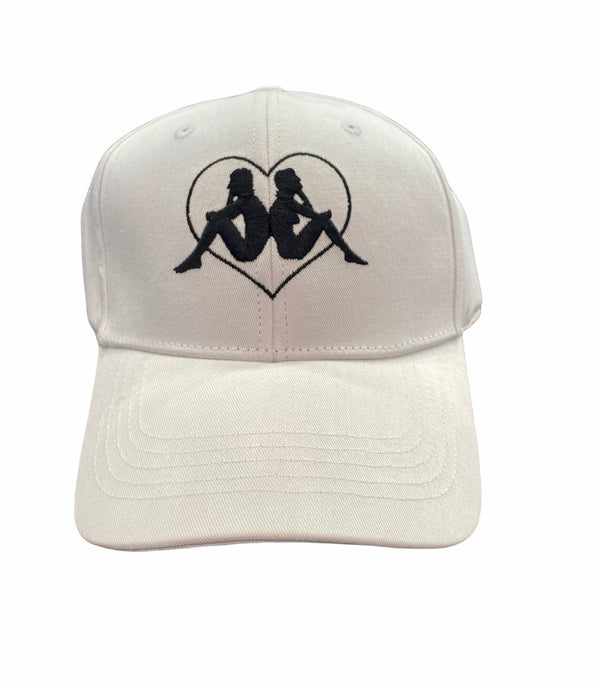 Kappa Authentic Opole Cap Hat White Black - BLVD