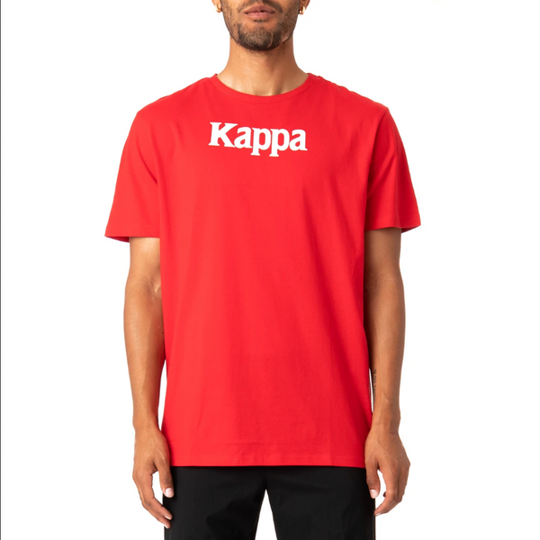 Kappa Authentic Runis T-Shirt & Sangone Shorts Set Red - BLVD