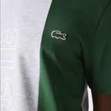 Lacoste Men's Branded Crew Neck Cotton T-shirt & Short Set Green Grey Blue MEN SHORTS SET by Lacoste | BLVD