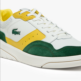 Lacoste Men's Game Advance Luxe Leather and Synthetic Sneakers - BLVD