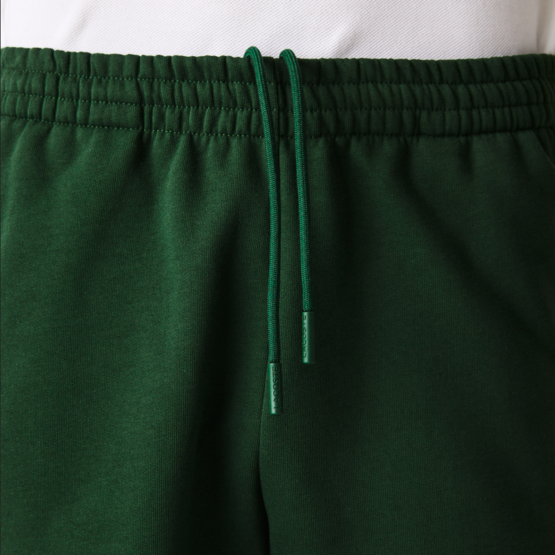 Lacoste Men’s Kangaroo Pocket Color-Block Sweatshirt Hoodie & Tapered Fit Fleece Trackpants Set Green 132 men tracksuit by Lacoste | BLVD