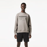 Lacoste Men’s Lacoste Loose Fit Branded Sweatshirt - Ciment KZW MEN CREWNECK by Lacoste | BLVD