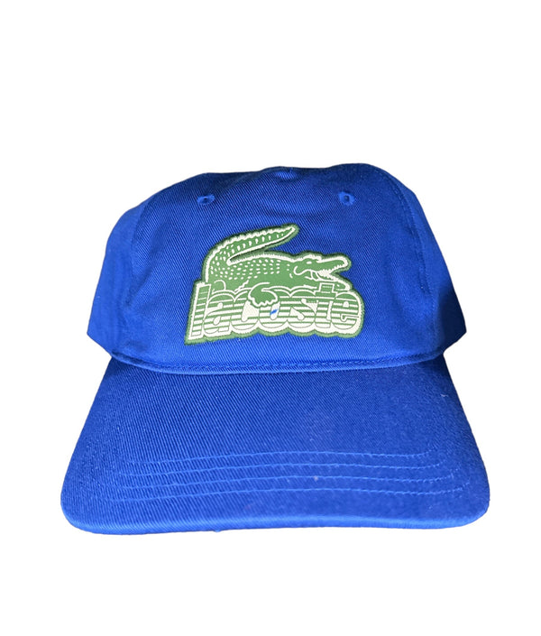 Lacoste Unisex Crocodile Patch Branded Cap - Cobalt JQ0 ONE SIZE HATS by Lacoste | BLVD