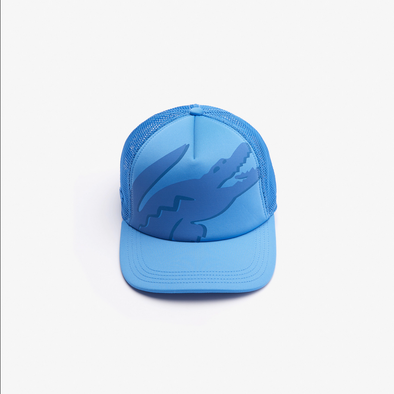 Casquette homme Lacoste Logo mini croco Bleu - ZESHOES