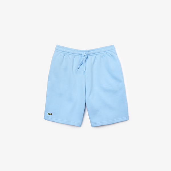 Men's Lacoste SPORT Tennis Fleece Shorts Baby Blue Hbp Men Shorts by Lacoste | BLVD
