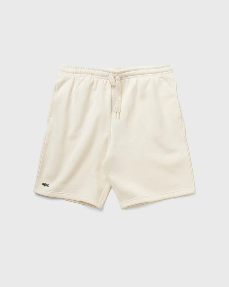 Men's Lacoste SPORT Tennis Fleece Shorts Off White Xfj Men Shorts by Lacoste | BLVD
