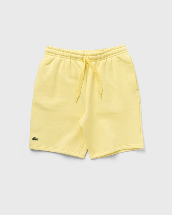 Men's Lacoste SPORT Tennis Fleece Shorts Yellow 6Xp Men Shorts by Lacoste | BLVD