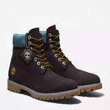 Men's Timberland® Premium 6-Inch Waterproof Boots Black Nubuck/Blue MEN SHOES by Timberland | BLVD
