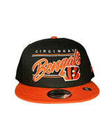 New Era Cincinnati Bengals Black Orange 9fifty Snapback ONE SIZE HATS by New Era | BLVD