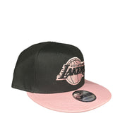New Era Los Angeles Lakers Black Pink 9fifty Snapback - BLVD