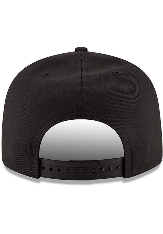 New Era San Antonio Spurs Black 9FIFTY Mens Snapback Hat ONE SIZE HATS by New Era | BLVD
