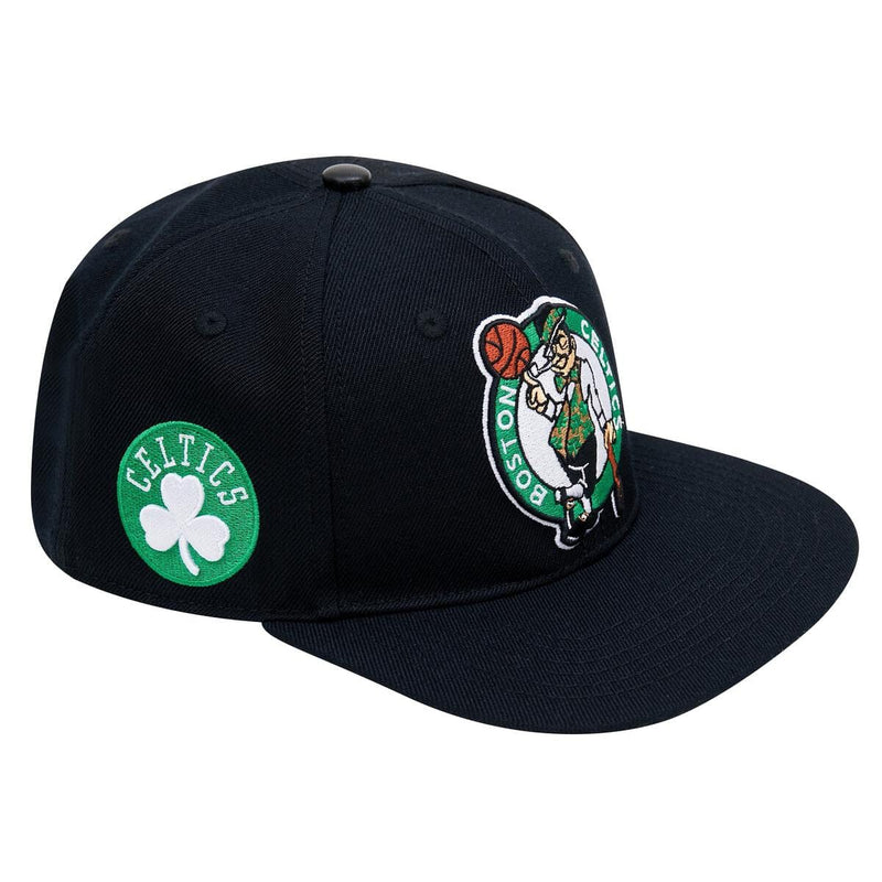 Pro Standard - Boston Celtics Logo Snapback Hat - Black Green ONE SIZE HATS by Pro Standard | BLVD