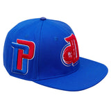 Pro Standard - Detroit Pistons Mashup Snapback Hat - Royal Blue Red ONE SIZE HATS by Pro Standard | BLVD