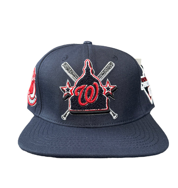 Pro Standard Washington Nationals Hat (Navy / Red ) ONE SIZE HATS by Pro Standard | BLVD