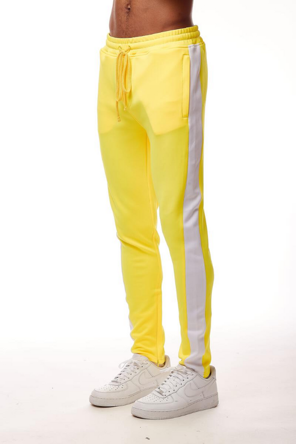 Rebel Minds Track Pants Neon Yellow - BLVD